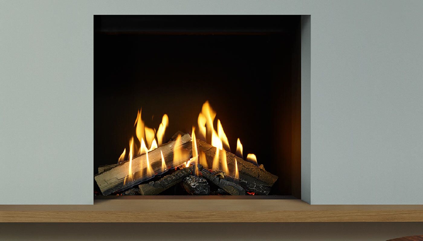 Barbas Gas Fire Front 70-60 vuurbeeld