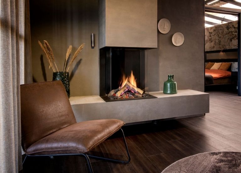 gas fire place
